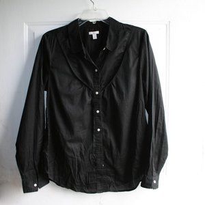 Old Navy Women's Black Button Down Shirt (NWOT)